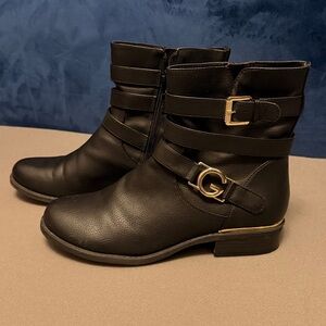 GBG Los Angeles Harlin Moto Ankle Boot